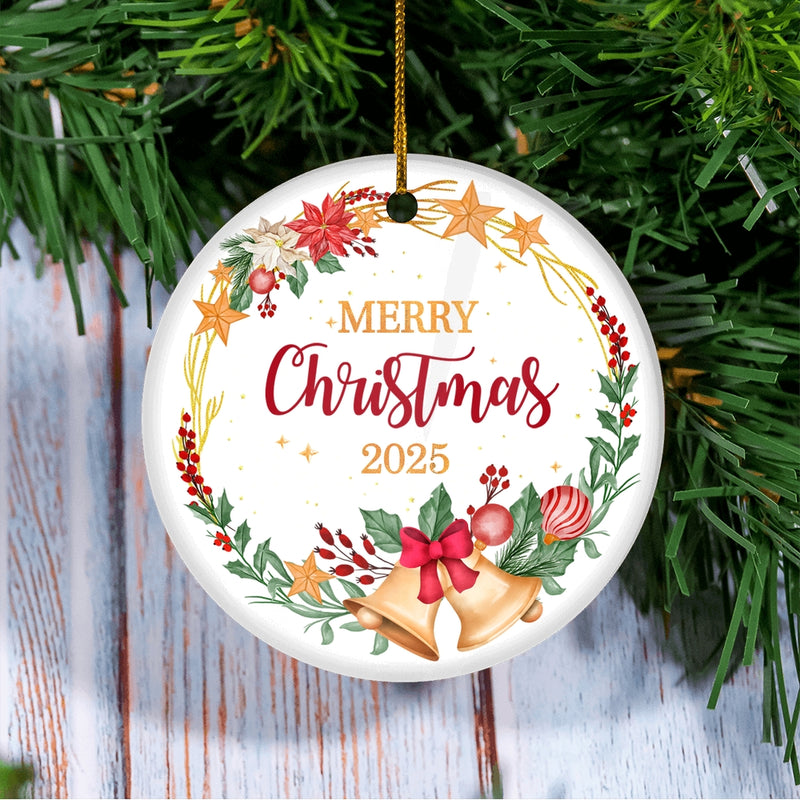 2024 Merry Christmas Ornament Traditional Festive Christmas Tree Ornament Circle Ornament Mockup 3 800x.jpg