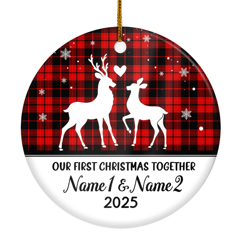 Personalized Reindeer Our First Christmas Together 2025 1st Christmas As Wife Husband Boyfriend Girlfriend New Couple Customized Christmas Tree Ornament Circle Ornament Mockup 1 800x.jpg