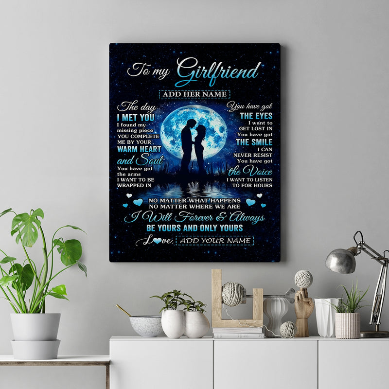 Personalized To My Girlfriend Canvas The Day I Met You Girlfriend Birthday Gifts Romantic Valentines Day For Her Christmas Custom Wall Art Print Framed Canvas Canvas mockup 2 800x.jpg