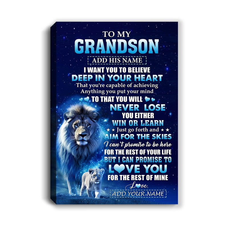 Personalized To My Grandson Canvas From Grandpa Papa Believe Your Heart Grandson Gift Birthday Graduation Christmas Custom Wall Art Print Framed Canvas Canvas mockup 1 800x.jpg