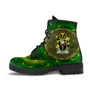 tisdall or tisdale irish family crest leather boots celtic tree green uxieuwxv.jpg