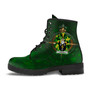 tisdall or tisdale irish family crest leather boots celtic irish compass shamrock 45rv3zj4.jpg