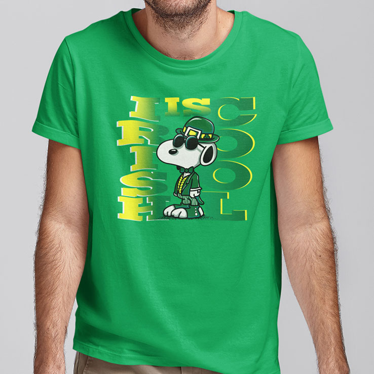 Snoopy Joe Cool Irish Is Cool Shirt.jpg