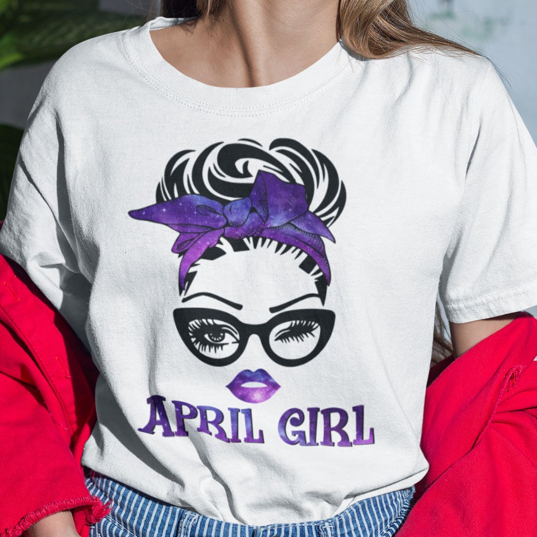 April Birthday Girl T Shirt.jpg