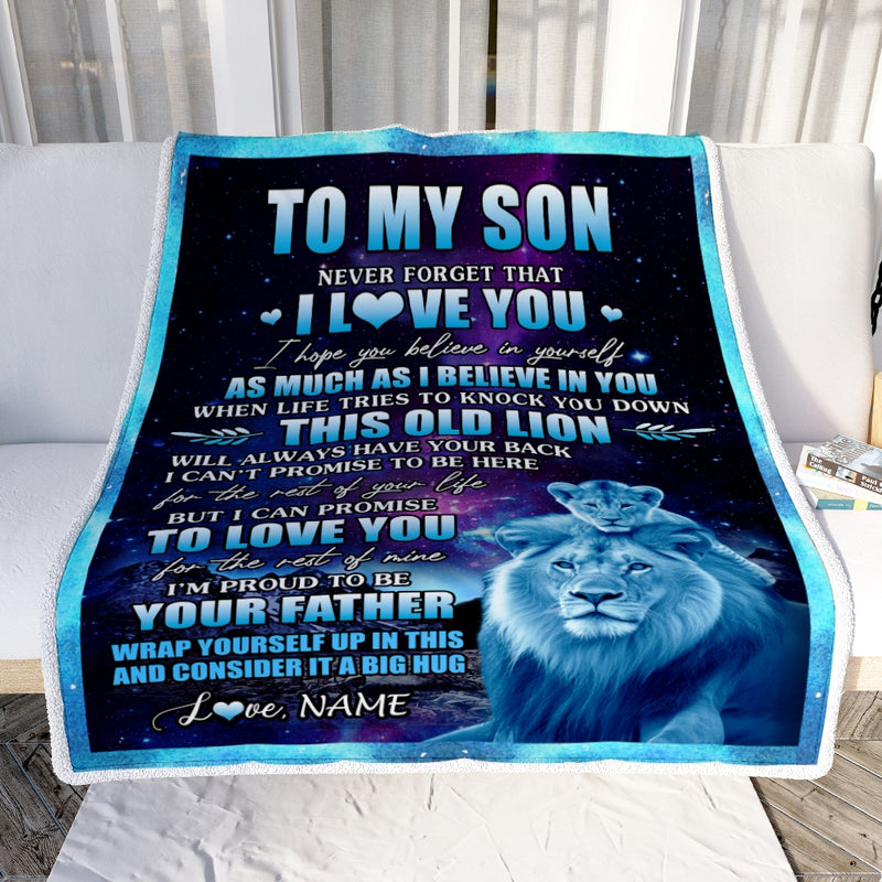 Personalized To My Son Blanket From Dad Father Never Forget That I Love You Lion Son Birthday Thanksgiving Christmas Customized Fleece Throw Blanket Blanket mockup 2 800x.jpg Personalized To My Son Blanket From Dad Father Never Forget That I Love You Lion Son Birthday Thanksgiving Christmas Customized Fleece Throw Blanket Blanket mockup 2 800x.jpg