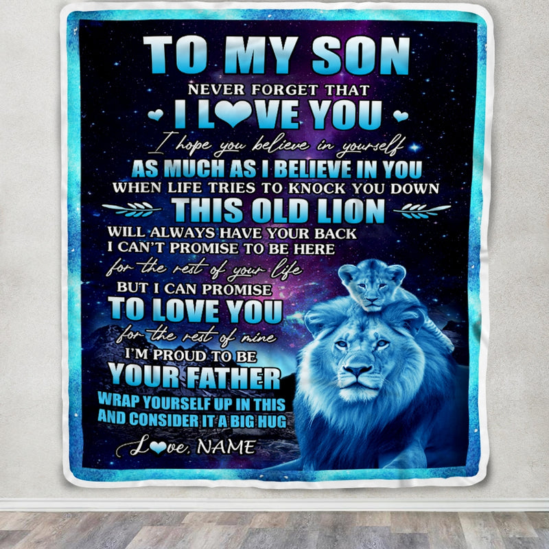 Personalized To My Son Blanket From Dad Father Never Forget That I Love You Lion Son Birthday Thanksgiving Christmas Customized Fleece Throw Blanket Blanket mockup 3 800x.jpg Personalized To My Son Blanket From Dad Father Never Forget That I Love You Lion Son Birthday Thanksgiving Christmas Customized Fleece Throw Blanket Blanket mockup 3 800x.jpg