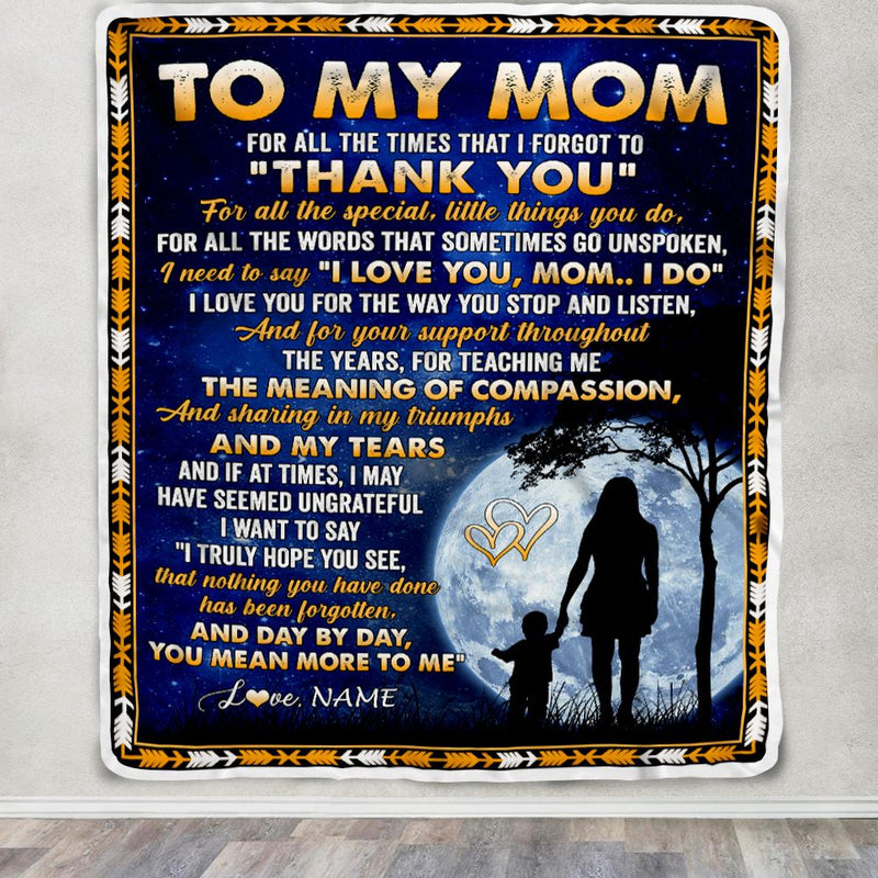 Personalized To My Mom Blanket From Daughter Son Thank You Grateful Love Mom Birthday Mothers Day Thanksgiving Christmas Customized Gift Fleece Blanket Blanket mockup 3 800x.jpg