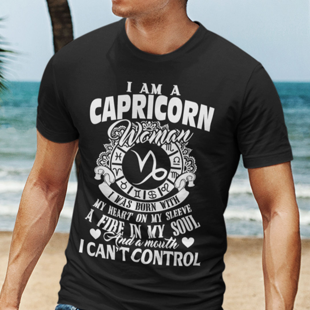 Capricorn Shirt I Am A Capricorn Woman.jpg