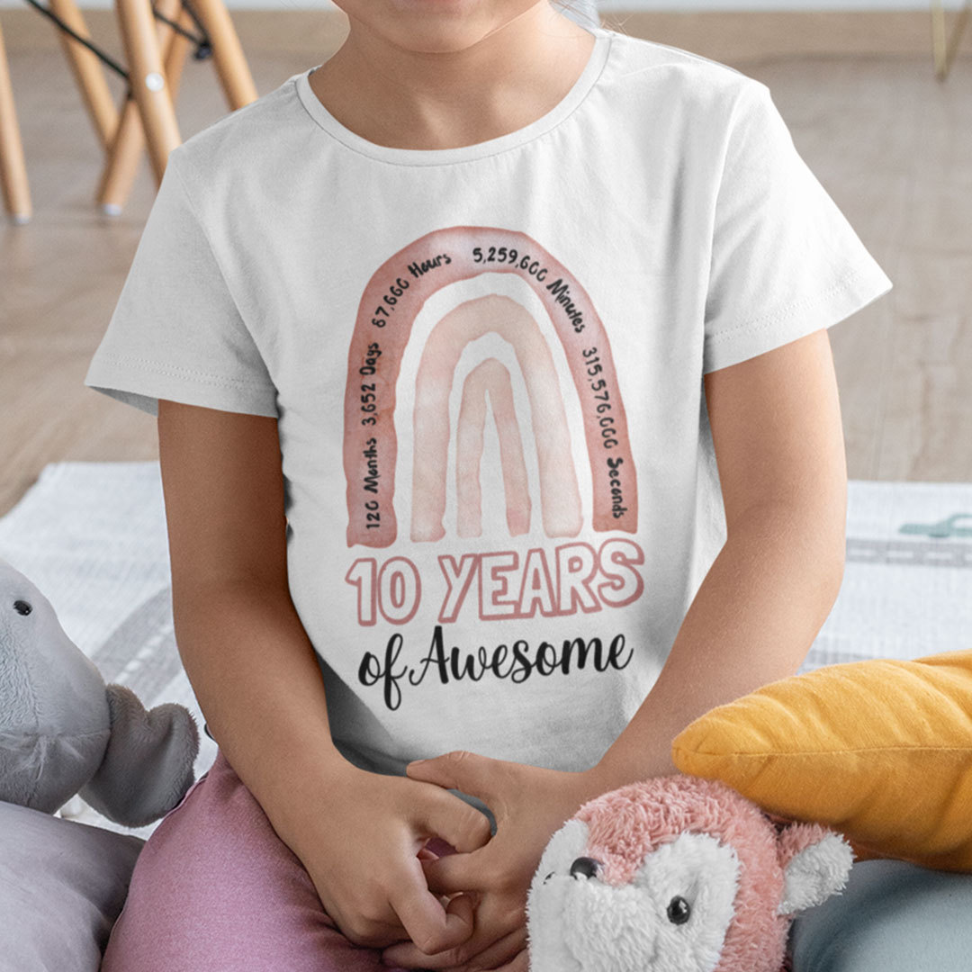 10th Birthday T Shirt 10 Years Of Awesome.jpg