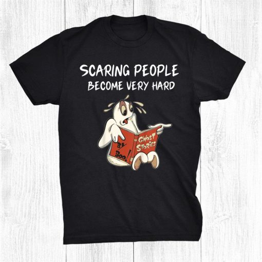 scaring people is freak ghost dad retro simple costume shirt 0 510x510 1.jpg