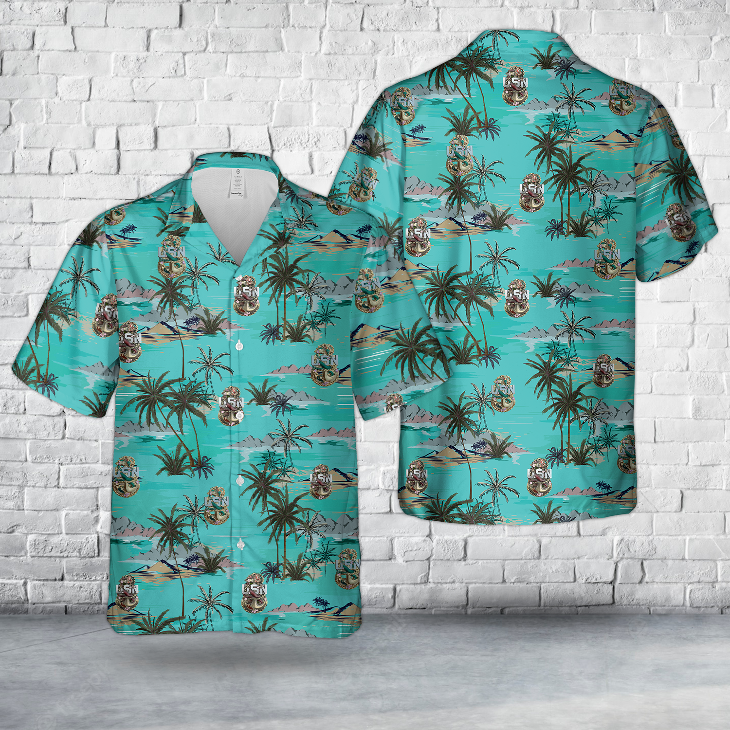 US Navy Chief Anchor 80E29D Hawaiian Shirt DLHH0505PL03.png