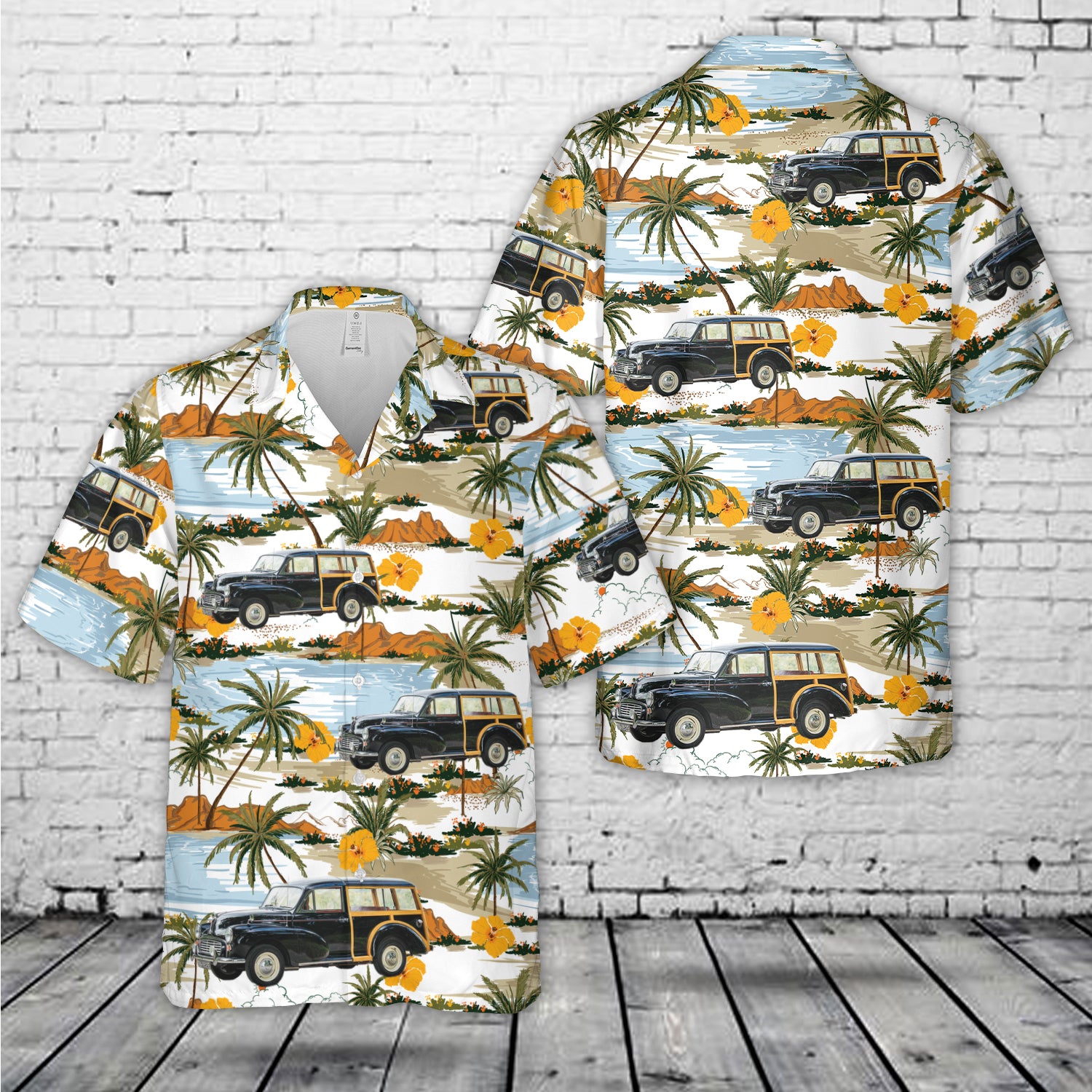1967 Morris Minor Traveller Hawaiian Shirt2 DLMP2204PL06.jpg