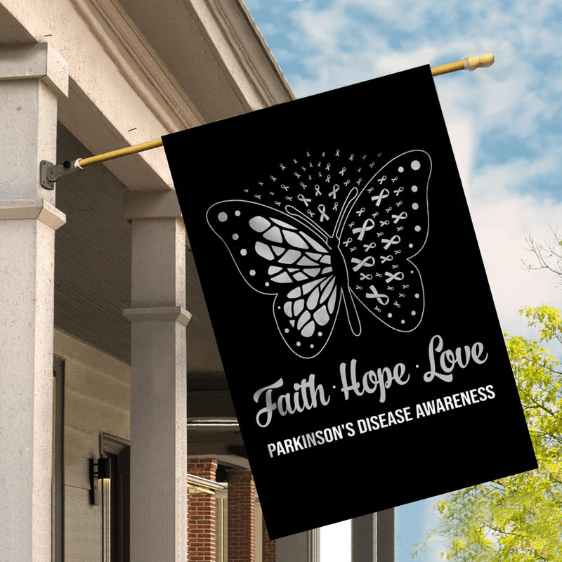 Faith Hope Love Butterfly Parkinson s Disease Awareness Flag Grey Ribbon House Flag mockup 2 800x.jpg