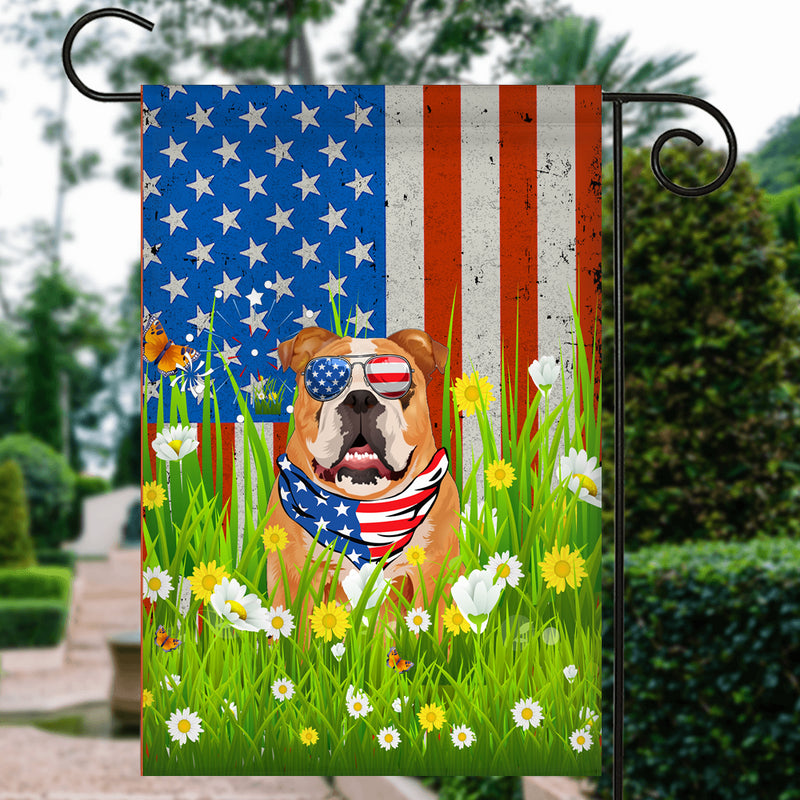 Bull American USA Flag 4th of July Dog Lover On Independence Day Garden Flag mockup 3 800x.jpg