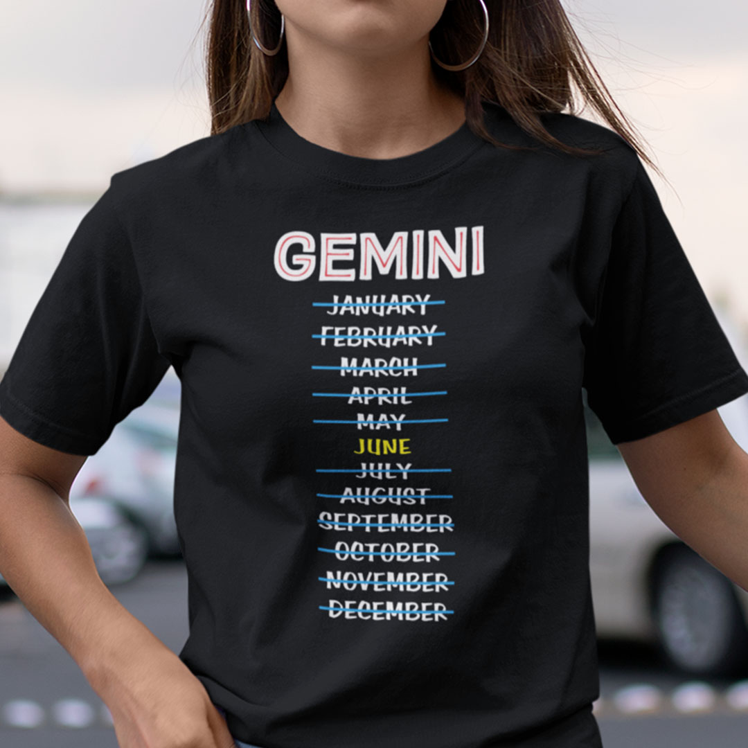 Gemini June Shirt Zodiac Gemini Tee.jpg