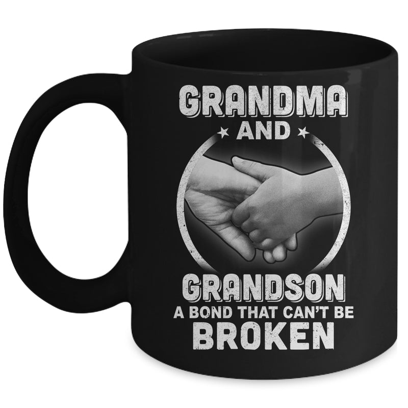 Grandma And Grandson A Bond That Can t Be Broken Mug 11oz Mug Black 800x.jpg