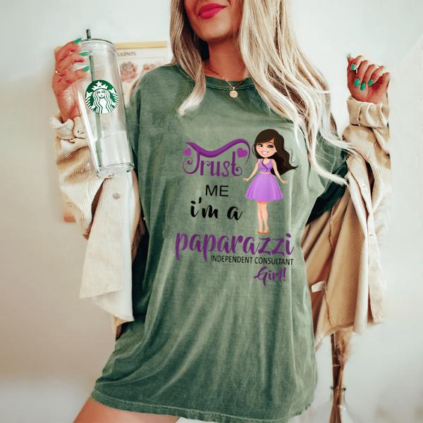 trust im paparazzi independent consultant girl womens oversized comfort colors t shirt 20250320123047 w20rcmkc s4.jpg