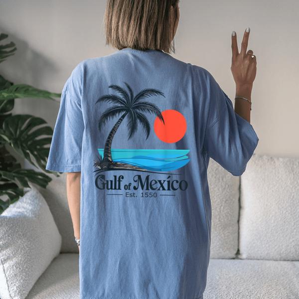 gulf mexico retro vintage beach womens oversized comfort t shirt back 20250314122158 eiqsrx4h s4 3.jpg