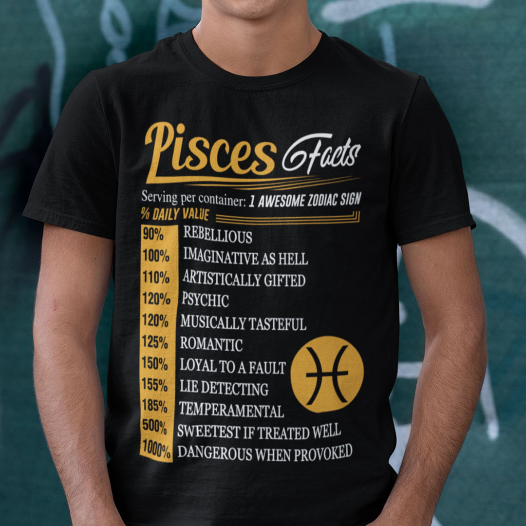 Pisces Shirt Pisces Facts 1 Awesome Zodiac Sign.jpg