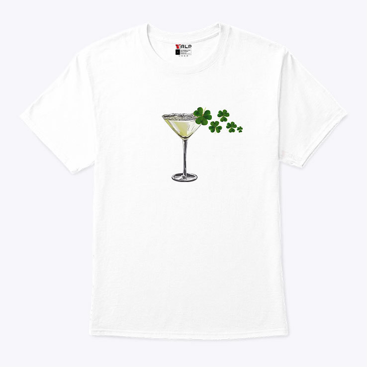 St Patricks Day Lucky Shamrock Coquette Shirt.jpg