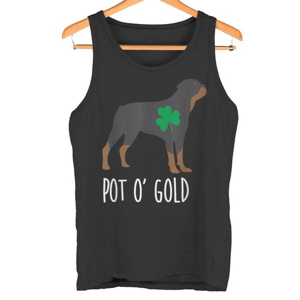 st patricks day rottweiler shirt pot o gold dog tank top 20250320111138 aqpglxhc s4.jpg