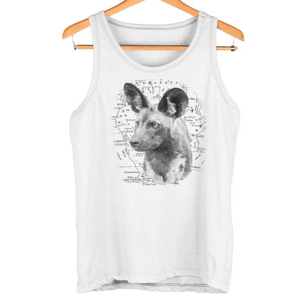 african wild dog close up vintage africa map safari tank top 20250320112431 dnyfp105 s4.jpg