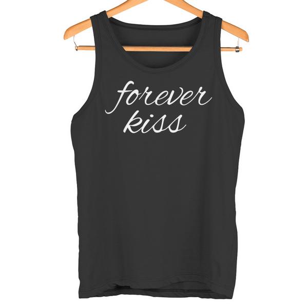 forever kiss love shirt quote couples friends tank top 20250320103045 wbx5hm3x s4.jpg