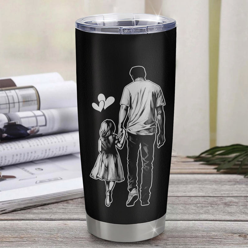 Personalized To My Granddaughter Tumbler From Papa Grandpa Stainless Steel Cup Whenever You Feel Overwhelmed Granddaughter Birthday Christmas Travel Mug Tumbler mockup 3 800x.jpg