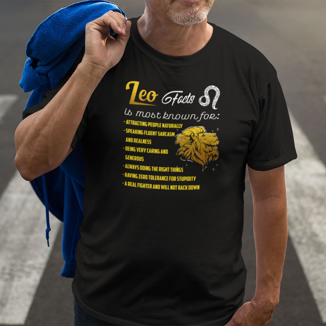 Leo Facts Is Most Known For Shirt xc.jpg