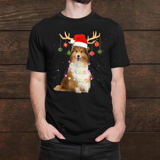 reindeer sheltie dog santa hat christmas light xmas shirt 1 510x510 1.jpg