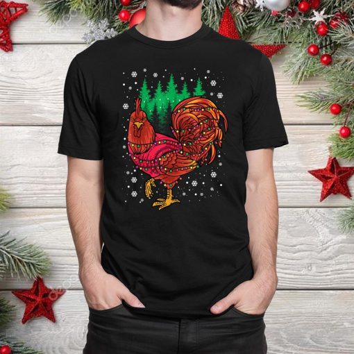 rooster xmas chicken lights snowflakes christmas shirt 1 510x510 1.jpg