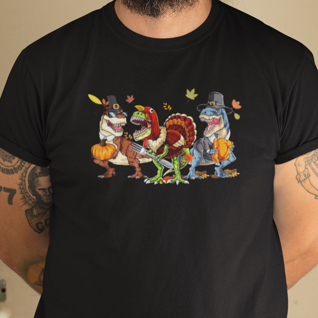 Official Thanksgiving Dinosaur T Shirt.jpg