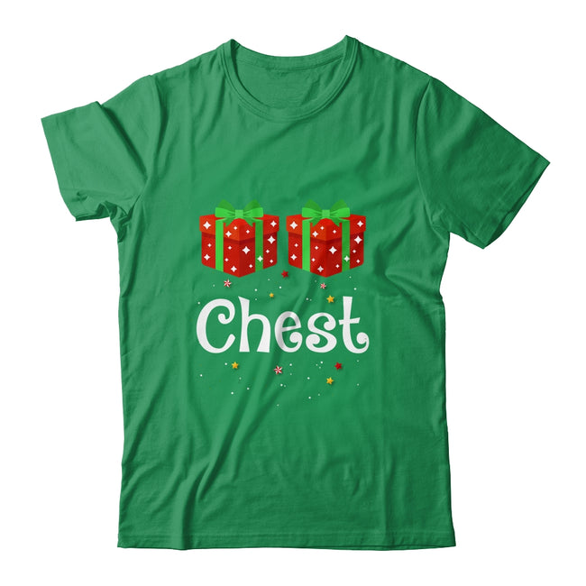 Chest Nuts Matching Chestnuts Christmas Couples Chest Fun Classic T Shirt Irish Green 650x.jpg