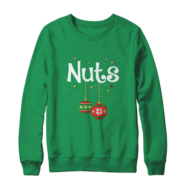 Chest Nuts Matching Chestnuts Christmas Couples Nuts Crewneck Sweatshirt Irish Green 650x.jpg
