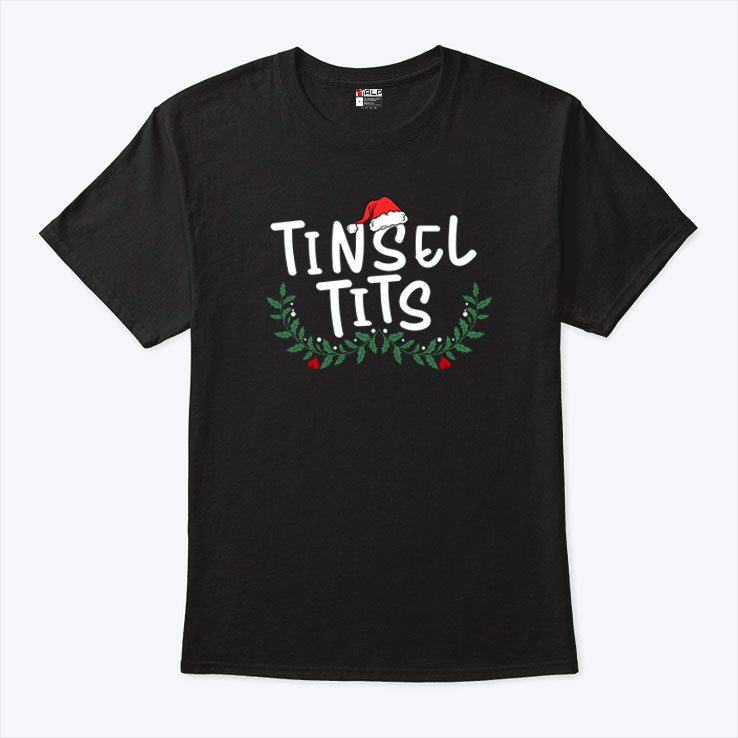 Tinsel Tits Shirt Jingle Balls Couple Christmas Tee.jpg