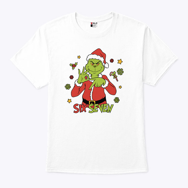 6 7 Six Seven Grinch Christmas T Shirt.jpg