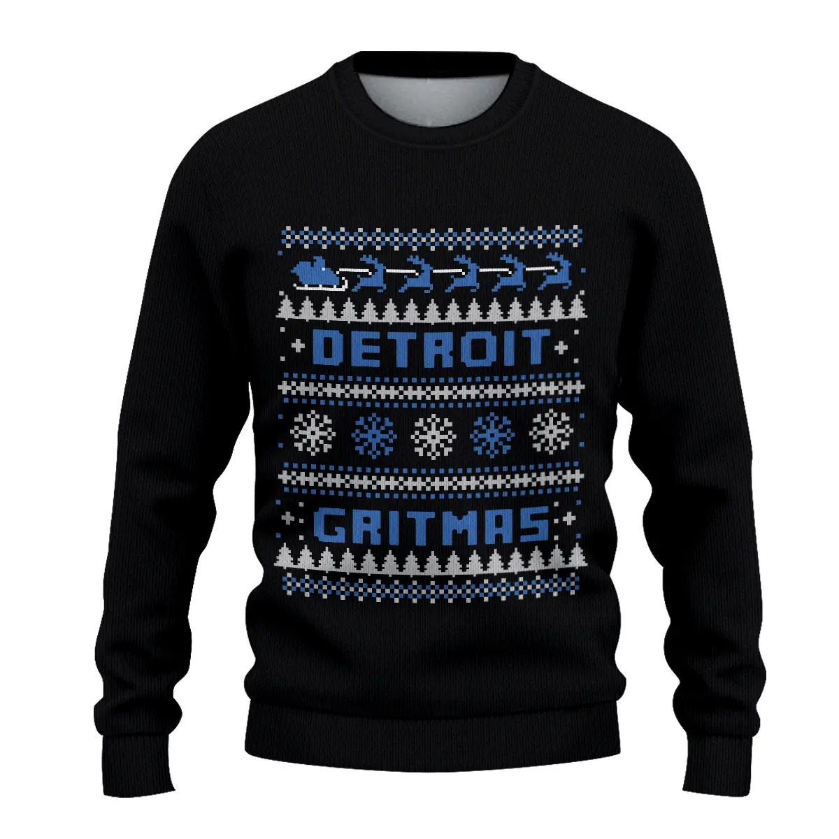 Detroit Lions Gritmas Ugly Christmas Sweater 1.jpg