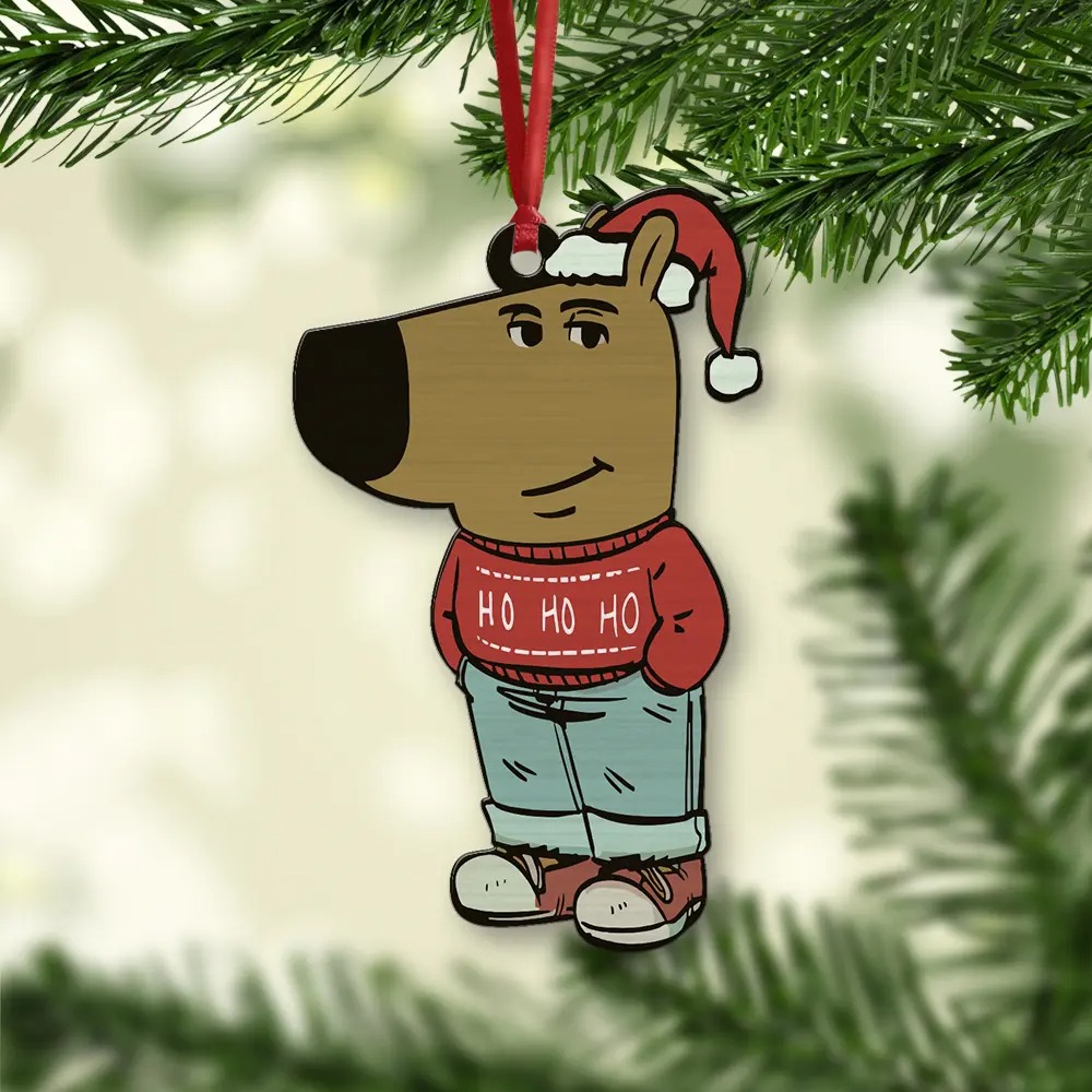Chill Guy Christmas Wood Ornament.jpg