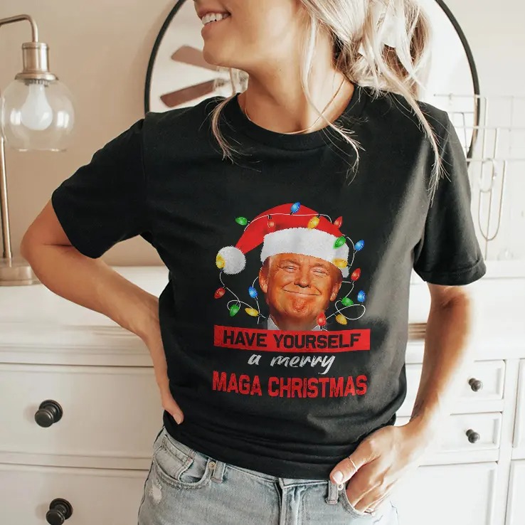 Funny Santa Trump Have Yourself A Merry Maga Christmas Tee.jpg Funny Santa Trump Have Yourself A Merry Maga Christmas Tee.jpg