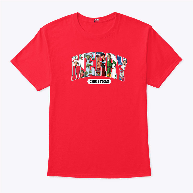 Merry Christmas 90s Movies T Shirt 2.jpg