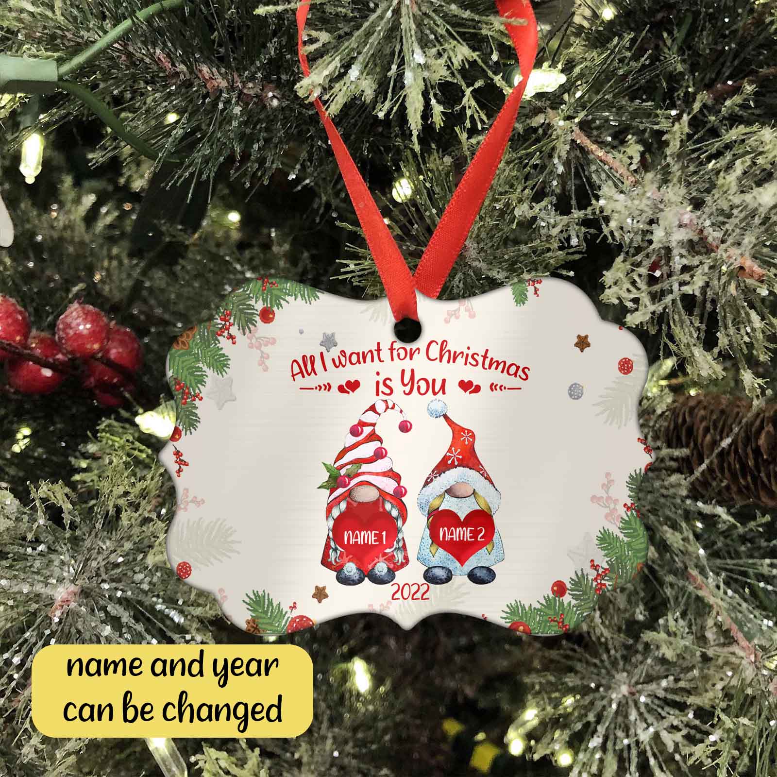 Personalized All I Want Christmas Is You Gnome Ornament.jpg