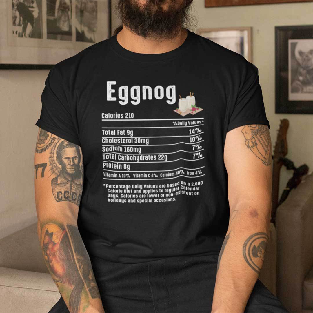 Eggnog Nutrition Facts Christmas Nutrition Shirts.jpg