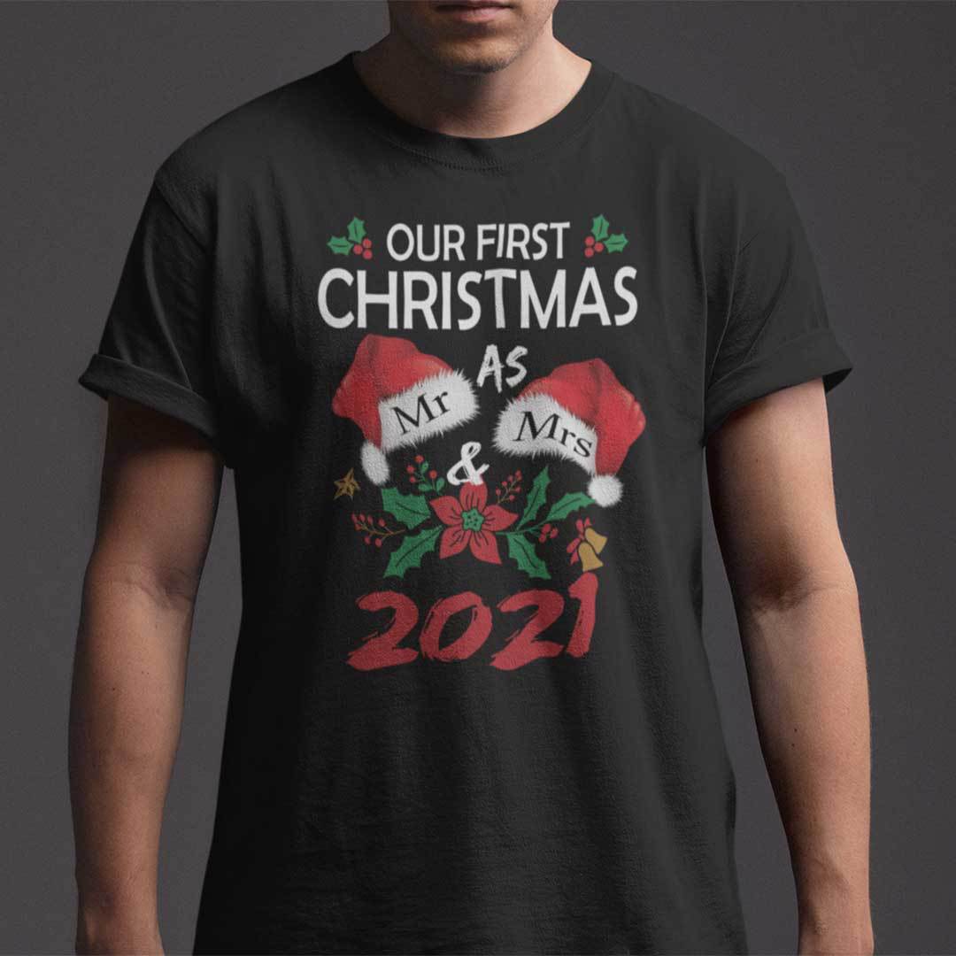 Our First Christmas As Mr And Mrs Shirt.jpg