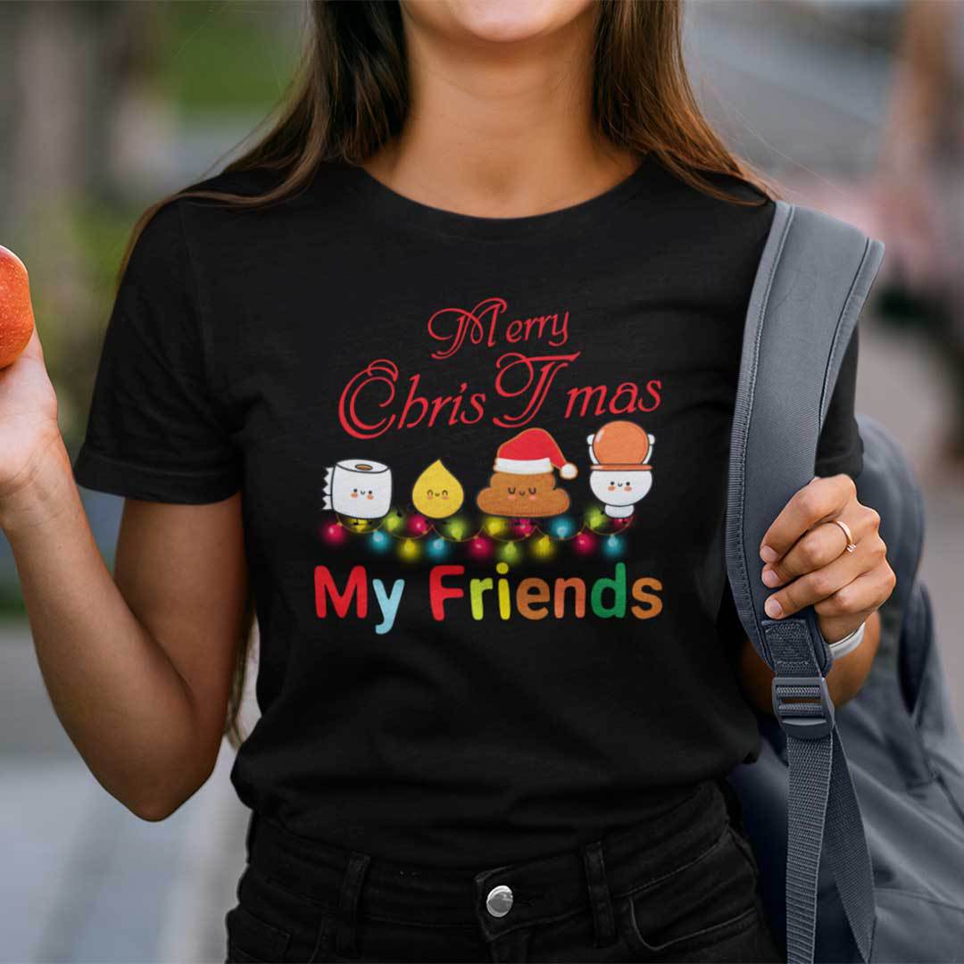 Christmas Poop Emoji Shirt Merry Christmas My Friends.jpg