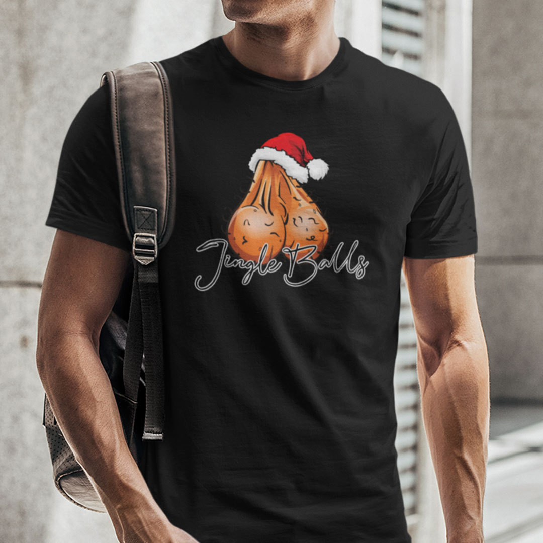 Jingle Balls T Shirt Funny Christmas Tee.jpg