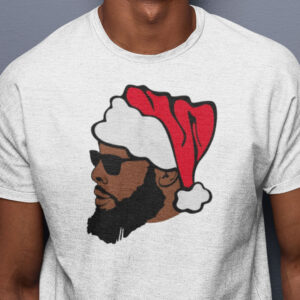 Black Santa Claus Christmas Shirt.jpg