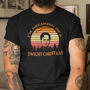 Im Dreaming Of A Dwight Christmas Shirt Vintage.jpg