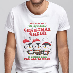 Penguin All I Want For Christmas Is A Choir Shirt.jpg