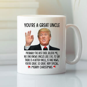 Donald Trump Youre A Great Uncle Merry Christmas Mug.jpg