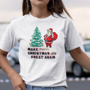 Boho Christmas Tree Shirt Make Christmas Great Again.jpg